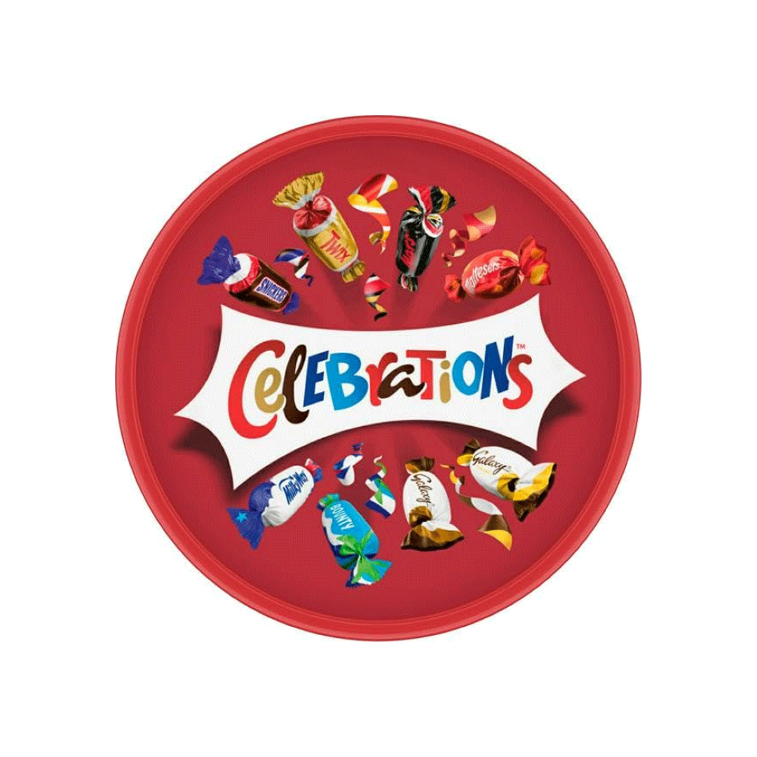 CELEBRATIONS TUB 550G